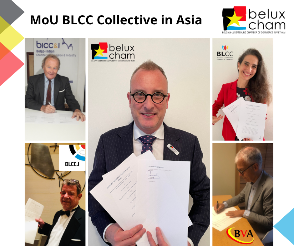 BeluxCham Vietnam signed a MOU with BLCC Collective in Asia