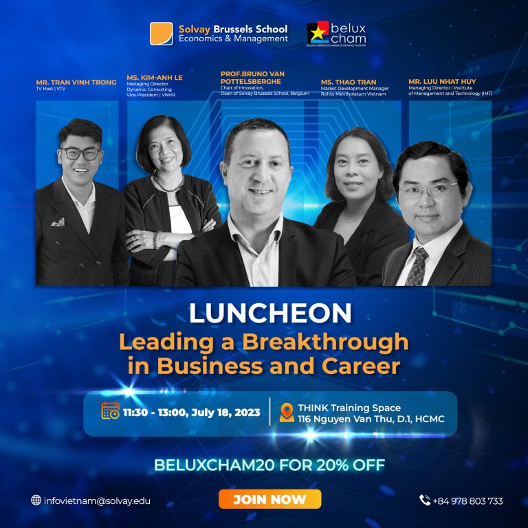 Luncheon on Leading a Breakthrough in Business and Career, July 18