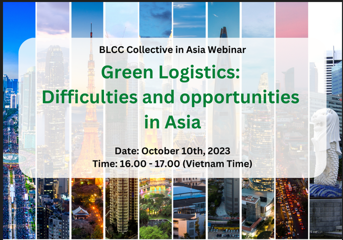 BLCC Collective in Asia Webinar – Green Logistics