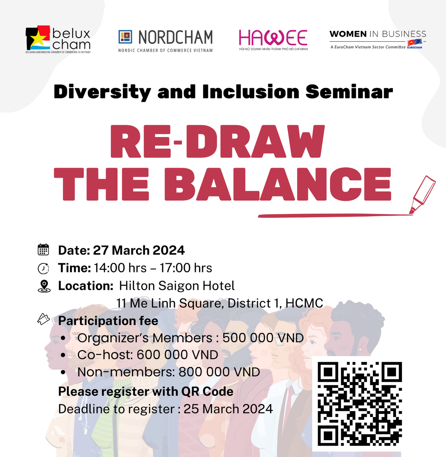 Diversity and Inclusion Seminar “Re-Draw The Balance”