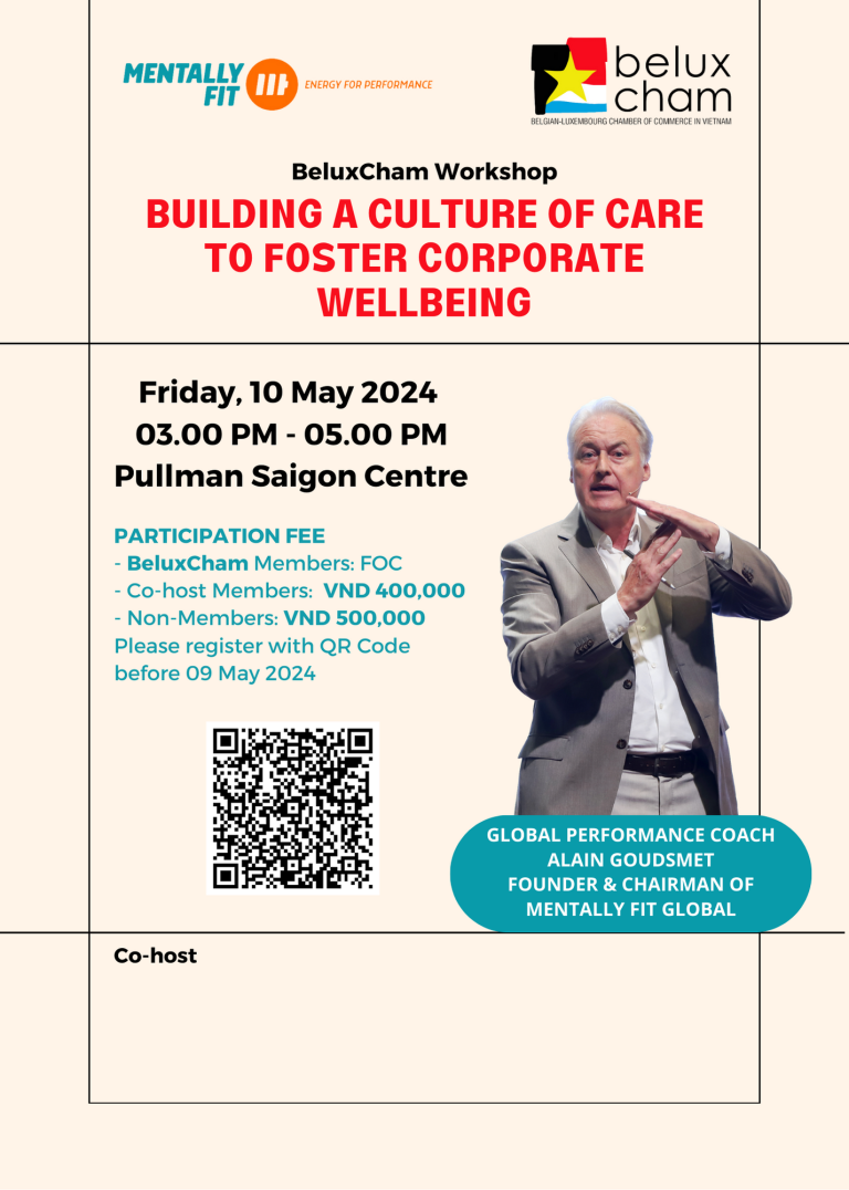 BeLuxCham workshop “Building a culture of care to foster corporate wellbeing”